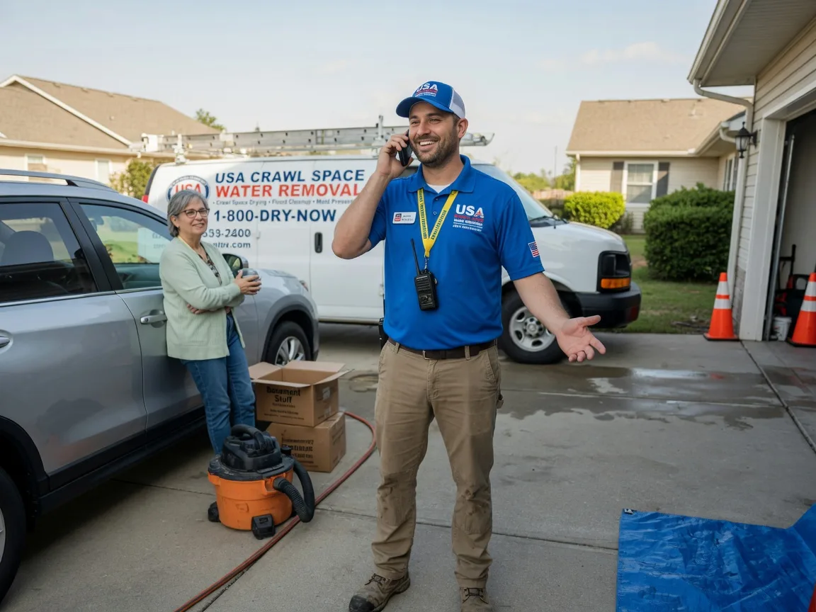 Crawl Space Water Removal Bellefonte, PA FAQs